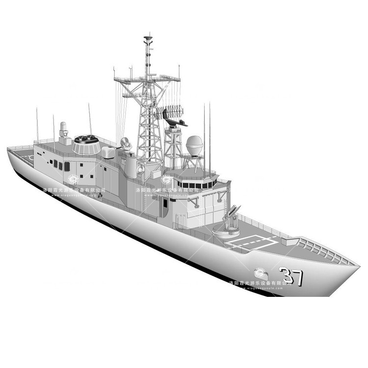 大田镇充气侦查船模型